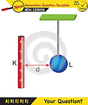 Physics - Electrification by friction, friction and electricity, electrostatic, next generation question template