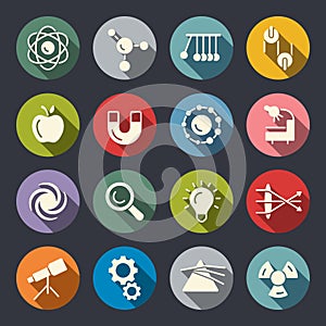 Physics icons