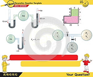 Physics - pressure and lifting force, archimedes principle, pressure of liquids and gases