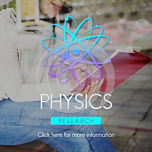 Physics Study Science Atom Energy Concept