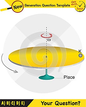 Physics, Uniform circular motion with changing position and velocity vectors and angles