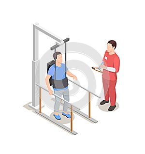 Physiotherapeutic Procedure Isometric Composition