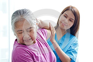Physiotherapist, medical specialist Stimulates recovery of the body for the elderly.