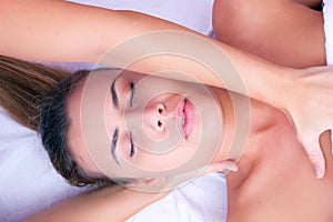 Physiotherapy cervical massage