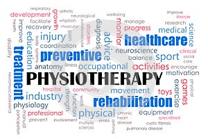 Physiotherapy concept photo