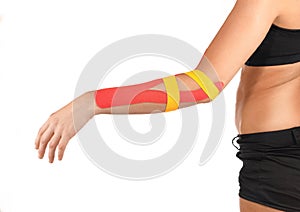 Physiotherapy for elbow pain, aches and tension photo