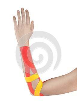 Physiotherapy for elbow pain, aches and tension photo