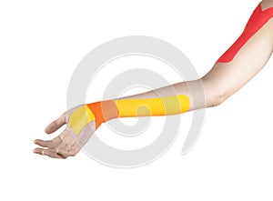 Physiotherapy for elbow and wrist pain, aches and tension photo