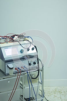 Physiotherapy electrostimulation
