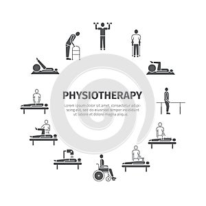 Physiotherapy, rehabilitation center.