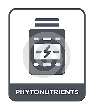 phytonutrients icon in trendy design style. phytonutrients icon isolated on white background. phytonutrients vector icon simple