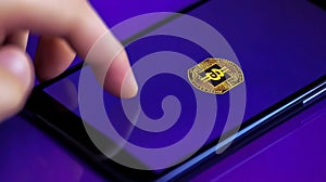 Pi Network on phone screen