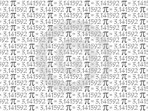 The Pi symbol mathematical constant irrational number, greek letter pattern background