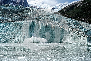 Pia Glacier in Parque Nacional Alberto de Agostini in the Beagle Channel of Patagonia