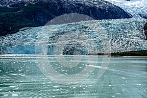 Pia Glacier in Parque Nacional Alberto de Agostini in the Beagle Channel of Patagonia