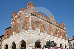 Piacenza: Piazza Cavalli, main square of the city photo