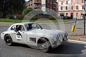 Piacenza, Italy, 1000 Miglia historic race car, Ermini Gilco Sport 1952