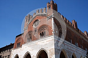 Piacenza: medieval palace known as \