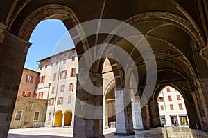 Piacenza: medieval palace known as \