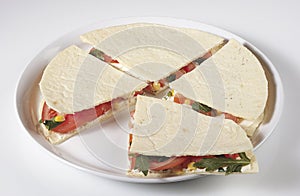 Piadina vegetariana photo