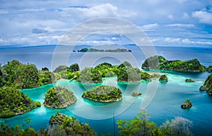 Pianemo Islands, Raja Ampat, West Papua, Indonesia photo