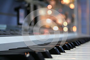 Piano buttons photo