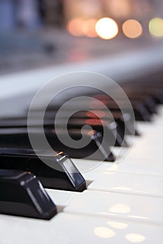 Piano buttons photo