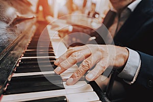 Piano. Happy Holidays.Happy Together.Nursing Home.