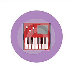 PIANO Icon Vector