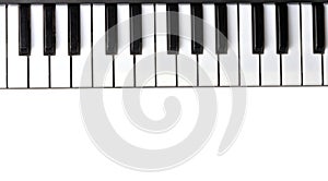 Piano keyboard photo