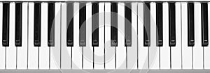 Piano keyboard