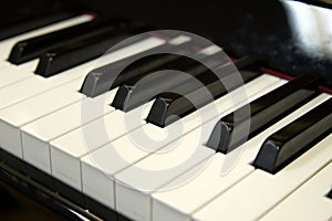 Piano keyboard photo