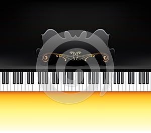 Piano keyboard
