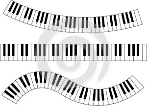 Piano keyboard photo