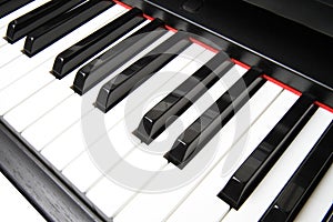 Piano keys