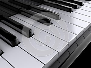 Piano keys