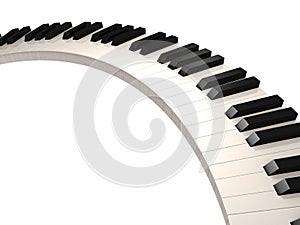 Piano keys