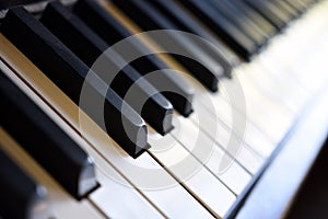 Piano Keys Abstract