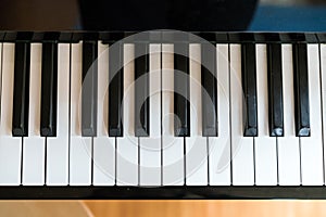 Piano Keys, Close up shot