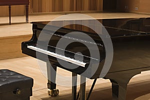 Piano in philharmonic photo