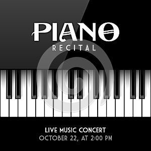 Piano recital