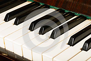 Piano strings sound tuning music