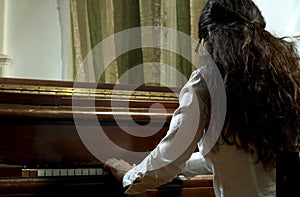 Piano Teacher Hands On Keys