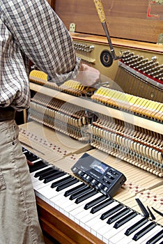 Piano tuning photo