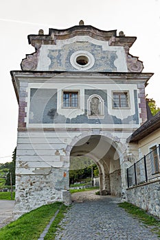 Piargská brána v Banské Štiavnici na Slovensku.