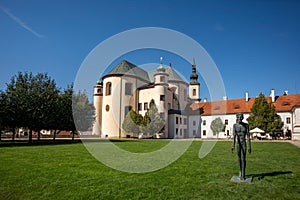Piarist Church of the Finding of the Holy Cross, Litomysl, Czech Republic