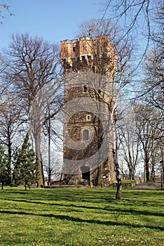 Piast tower in cieszyn poland photo