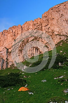 Piatra Craiului cliffs - Romania