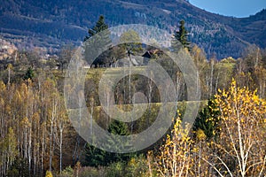 Piatra Craiului mountains view