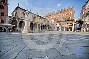 Piazza Dante in Verona
